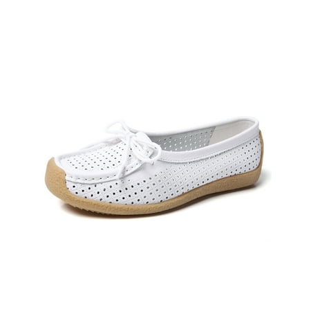 Lacyhop Womens Boat Shoes Comfort Flats Bowknot Loafers Nurse Lightweight Casual Shoe Summer Slip On Moccasins White 7.5
Lacyhop Womens Boat Shoes Comfort Flats Bowknot Loafers Nurse Lightweight Casual Shoe Summer Slip On Moccasins White 7.5
