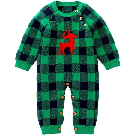 YOUI-GIFTS Unisex Baby Xmas Long Plaid Romper Jumpsuit Christmas Elk Bodysuit for Infant
YOUI-GIFTS Unisex Baby Xmas Long Plaid Romper Jumpsuit Christmas Elk Bodysuit for Infant