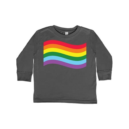 Inktastic Pride Flag Gift Toddler Boy or Toddler Girl Long Sleeve T-Shirt