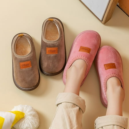 TOWED22 Kids Slippers Girls Childrens Girl Cotton Shoes Solid Color Fashion Soft Sole Winter Warm Indoor Non Slip Cotton Shoes Grey
TOWED22 Kids Slippers Girls Childrens Girl Cotton Shoes Solid Color Fashion Soft Sole Winter Warm Indoor Non Slip Cotton Shoes Grey