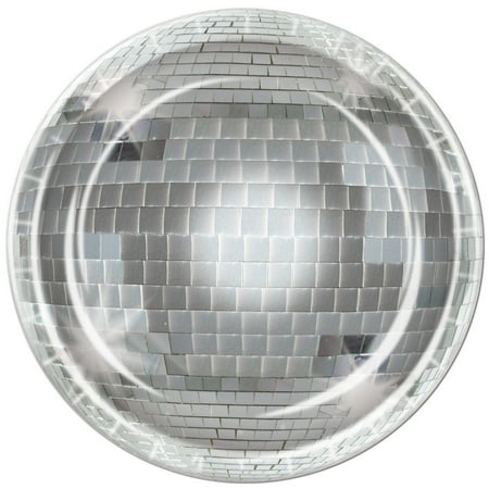 Disco Ball Plates 9 - 12 Pack(8 Per Package)