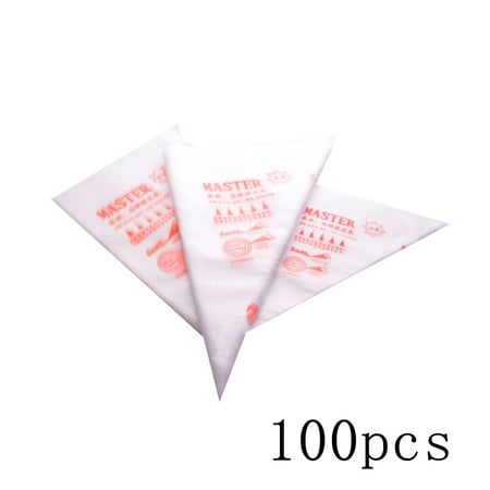 100pcs Disposable Cake Decorating Icing Bags PE Non-stick Cream Fondant Chocolate Piping Pouches Medium
100pcs Disposable Cake Decorating Icing Bags PE Non-stick Cream Fondant Chocolate Piping Pouches Medium
