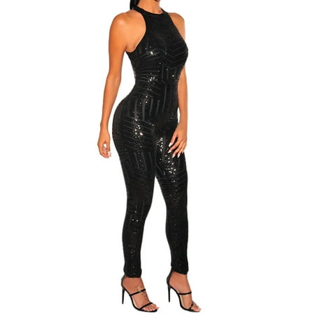 Sleeveless O-Neck Women Jumpsuit Rompers Shoulder Sequin Playsuit Off Women s Jumpsuit Sequin Jumper Jumpsuit for Women Long Sleeve plus Size Overalls for Woman Bodysuit Janitor Suit for Women
Sleeveless O-Neck Women Jumpsuit Rompers Shoulder Sequin Playsuit Off Women s Jumpsuit Sequin Jumper Jumpsuit for Women Long Sleeve plus Size Overalls for Woman Bodysuit Janitor Suit for Women