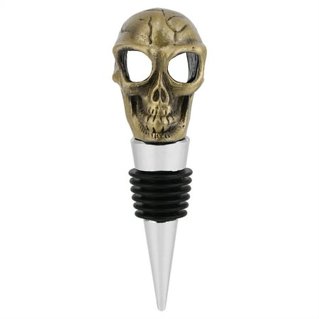 1Pc Halloween Alloy Wine Bottle Stopper Decoration Skeleton (Bronze) 
1Pc Halloween Alloy Wine Bottle Stopper Decoration Skeleton (Bronze)