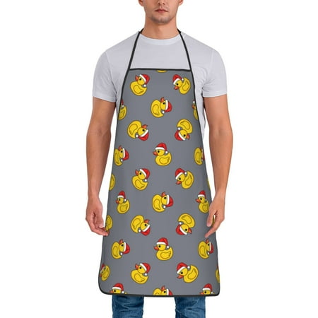 Zeuib Christmas hat duck Print Unisex Waterproof Aprons Cooking Aprons for Kitchen Gardening and Salon Water & Oil Resistant
Zeuib Christmas hat duck Print Unisex Waterproof Aprons Cooking Aprons for Kitchen Gardening and Salon Water & Oil Resistant