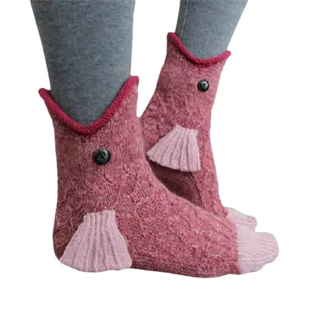 Viugreum Fish Socks Knitted Animal Crocodile Socks Trendy Knitted Patterns Whimsical Knitted Cuffs Non-Traditional Modern Knitted Patterns
Viugreum Fish Socks Knitted Animal Crocodile Socks Trendy Knitted Patterns Whimsical Knitted Cuffs Non-Traditional Modern Knitted Patterns