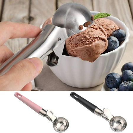 LINASHI Ice Cream Scoop with Trigger Non-stick Ice Cream Scooper Stainless Steel Icecream Scoop Spoon Dishwasher for Frozen Yogurt Gelatos Sundaes
LINASHI Ice Cream Scoop with Trigger Non-stick Ice Cream Scooper Stainless Steel Icecream Scoop Spoon Dishwasher for Frozen Yogurt Gelatos Sundaes