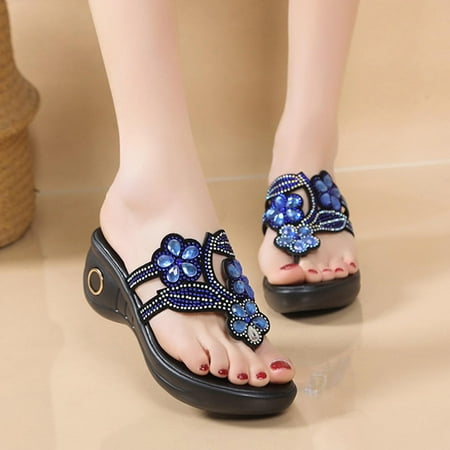 amlbb Womens Wedge Sandals Thick Sole Shoes Ladies Beach Sandals Summer Non-Slip Causal Flip Flops Slippers Womens Sandals
amlbb Womens Wedge Sandals Thick Sole Shoes Ladies Beach Sandals Summer Non-Slip Causal Flip Flops Slippers Womens Sandals