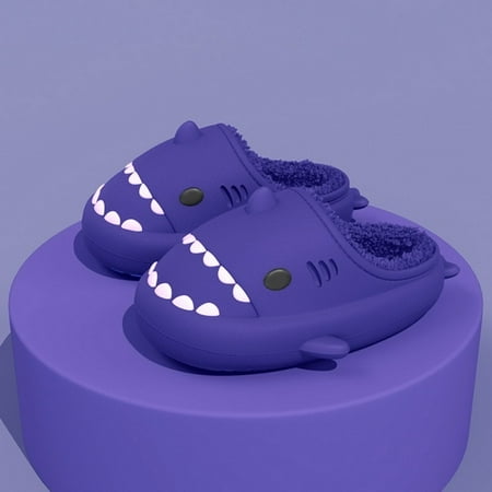 CoCopeanut 3d Cartoon Shark Home Slippers For Children Boys Girls Winter Warm Plush Anti Skid Soft Sole Baby Toddler Indoor Household Shoes
CoCopeanut 3d Cartoon Shark Home Slippers For Children Boys Girls Winter Warm Plush Anti Skid Soft Sole Baby Toddler Indoor Household Shoes
