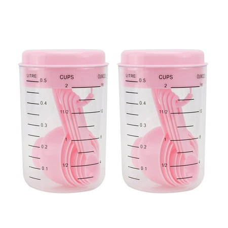 14 Pcs/2 Set Plastic Measuring Spoons And Cups Kitchen Cups Spoons Baking Cooking Tools (Pink)
14 Pcs/2 Set Plastic Measuring Spoons And Cups Kitchen Cups Spoons Baking Cooking Tools (Pink)