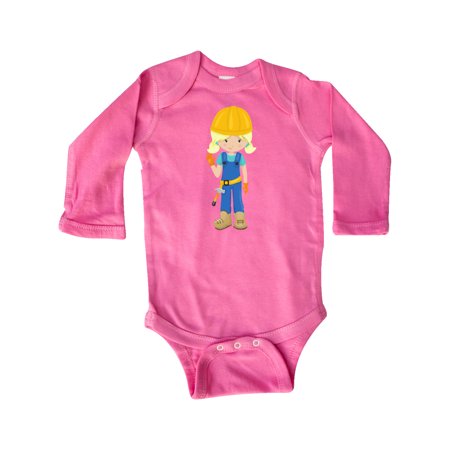 Inktastic Cute Girl Construction Worker Blonde Hair Gift Baby Girl Long Sleeve Bodysuit
Inktastic Cute Girl Construction Worker Blonde Hair Gift Baby Girl Long Sleeve Bodysuit