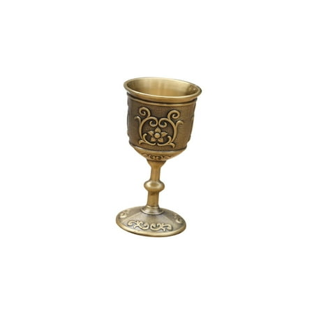 Drinkware Retro Style Goblet Handmade Alloy Unbreakable Luxurious Drinks Tumbler Worship Glasses for Wedding Anniversary Celebrations 50ML
Drinkware Retro Style Goblet Handmade Alloy Unbreakable Luxurious Drinks Tumbler Worship Glasses for Wedding Anniversary Celebrations 50ML