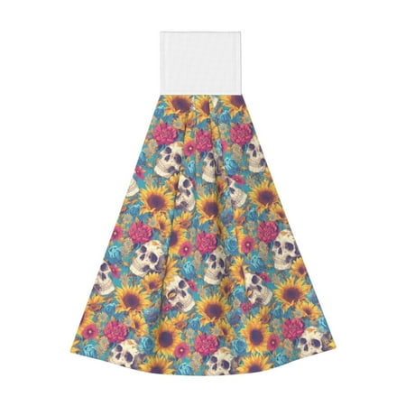 Jgfou colorful Skull sunflower Print Coral Fleece Microfiber Hanging Hand Towel Soft Premium Dishcloths Multi-Purpose Dust and Stain Removal Cleaning Supplies
Jgfou colorful Skull sunflower Print Coral Fleece Microfiber Hanging Hand Towel Soft Premium Dishcloths Multi-Purpose Dust and Stain Removal Cleaning Supplies