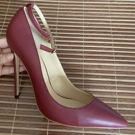 YCNYCHCHY Women Pumps Sexy Black Woman High Heels Elegant Party Heeled Genuine Leather Pointed Toe Luxury Ankle Strap Buckle Shoes
YCNYCHCHY Women Pumps Sexy Black Woman High Heels Elegant Party Heeled Genuine Leather Pointed Toe Luxury Ankle Strap Buckle Shoes