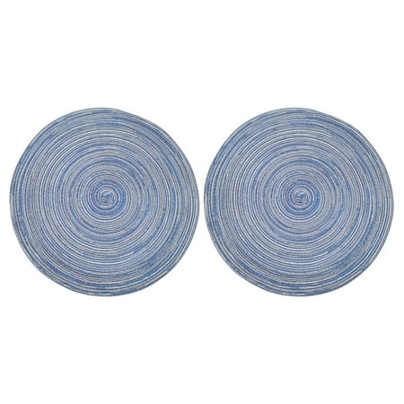 2PCS Round Braided Placemats 12 Inch Table Mats For Dining Tables Washable Heat For Party BBQ And Everyday Use
2PCS Round Braided Placemats 12 Inch Table Mats For Dining Tables Washable Heat For Party BBQ And Everyday Use