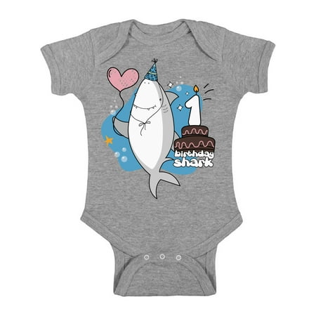 Awkward Styles Shark One Piece Top Shark Gifts for Babies Shark Top I am One Romper Baby Bodysuit Short Sleeve Shark Romper First Birthday Party Shark Themed Party Gifts for One Year Old Kids
Awkward Styles Shark One Piece Top Shark Gifts for Babies Shark Top I am One Romper Baby Bodysuit Short Sleeve Shark Romper First Birthday Party Shark Themed Party Gifts for One Year Old Kids