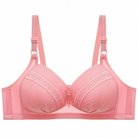 Odeerbi Seamless Bras for Women No Underwire Solid Color Comfortable Hollow Out Perspective Underwear No Rims Pink
Odeerbi Seamless Bras for Women No Underwire Solid Color Comfortable Hollow Out Perspective Underwear No Rims Pink