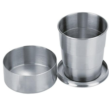 Visol VAC372 Scope Stainless Steel Folding Shot Cup - 5 oz