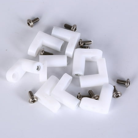 10pcs fixed plastic pcb mounting feet 20mm L type feet with screws n ZC EsU WL 
10pcs fixed plastic pcb mounting feet 20mm L type feet with screws n ZC EsU WL