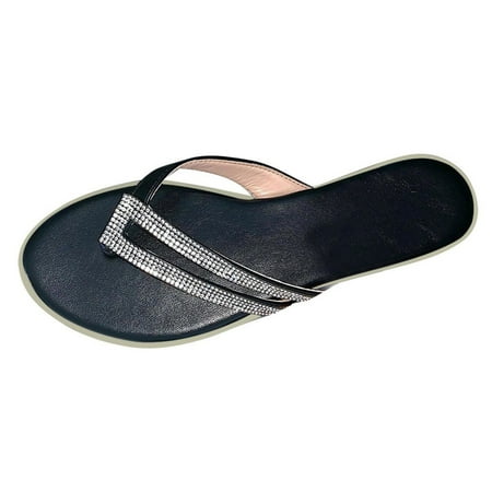 Shpwfbe Slippers For Women Flats Open Toe Shoes Beach Flip Flops Rhinestone Summer Casual Slipper Slippers For Women Indoor And Outdoor Womens Slippers
Shpwfbe Slippers For Women Flats Open Toe Shoes Beach Flip Flops Rhinestone Summer Casual Slipper Slippers For Women Indoor And Outdoor Womens Slippers