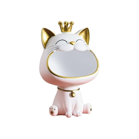 NILLLY Desktop Ornament Laughing Cat Statue Big Mouth Cat Storage Box Cat Cat Sculpture Cat Storage Box Key Bowl Jewelry Tray
NILLLY Desktop Ornament Laughing Cat Statue Big Mouth Cat Storage Box Cat Cat Sculpture Cat Storage Box Key Bowl Jewelry Tray