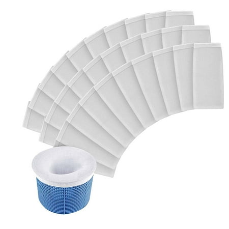 Pack of 30 Pool Skimmer Filter Durable Elastic Nylon Filter Skimmer Basket Pool Filter Mesh Filter
Pack of 30 Pool Skimmer Filter Durable Elastic Nylon Filter Skimmer Basket Pool Filter Mesh Filter