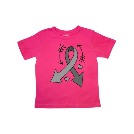 Inktastic Grey Ribbon with Arrows For Brain Cancer Awareness Gift Toddler Boy or Toddler Girl T-Shirt
Inktastic Grey Ribbon with Arrows For Brain Cancer Awareness Gift Toddler Boy or Toddler Girl T-Shirt