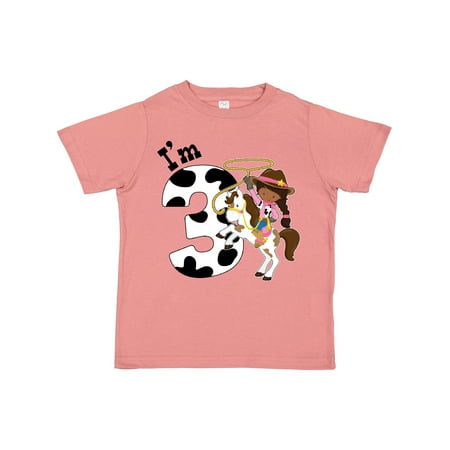 Inktastic I m Three-cowgirl Riding Horse Birthday Gift Toddler Toddler Girl T-Shirt
Inktastic I m Three-cowgirl Riding Horse Birthday Gift Toddler Toddler Girl T-Shirt
