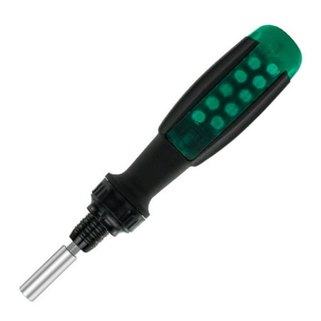 Andoer 11-in-1 Portable Multibit Screwdrivers Ratcheting Screwdriver Telescoping CR-V Magnetic Screwdriver Multitool with 10 Bit Sizes Torx Slotted Cross Triwing Tips
Andoer 11-in-1 Portable Multibit Screwdrivers Ratcheting Screwdriver Telescoping CR-V Magnetic Screwdriver Multitool with 10 Bit Sizes Torx Slotted Cross Triwing Tips