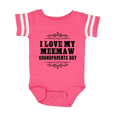 Inktastic Grandparents Day I Love My Meemaw Gift Baby Boy or Baby Girl Bodysuit 
Inktastic Grandparents Day I Love My Meemaw Gift Baby Boy or Baby Girl Bodysuit