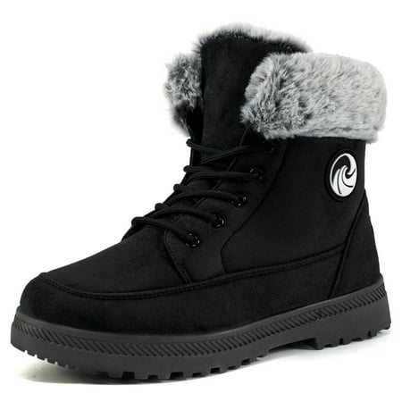 Women s Winter Ankle Boots Warm Faux Fur Lining Lace Up Bootie Outdoor Indoor Easy Walking Shoes
Women s Winter Ankle Boots Warm Faux Fur Lining Lace Up Bootie Outdoor Indoor Easy Walking Shoes