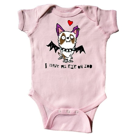 Inktastic Valentine s Day Goth Bat Dog Spaz I Have My Eye On You! Gift Baby Boy or Baby Girl Bodysuit
Inktastic Valentine s Day Goth Bat Dog Spaz I Have My Eye On You! Gift Baby Boy or Baby Girl Bodysuit
