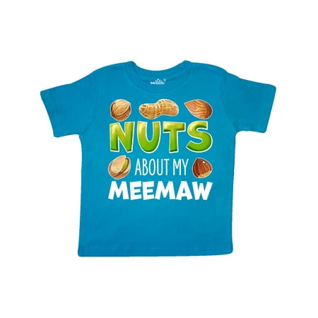 Inktastic Nuts About My Meemaw Peanut Almond Pistachio Gift Toddler Boy or Toddler Girl T-Shirt
Inktastic Nuts About My Meemaw Peanut Almond Pistachio Gift Toddler Boy or Toddler Girl T-Shirt