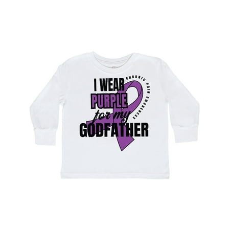 Inktastic Chronic Pain I Wear Purple For My Godfather Gift Toddler Boy or Toddler Girl Long Sleeve T-Shirt 
Inktastic Chronic Pain I Wear Purple For My Godfather Gift Toddler Boy or Toddler Girl Long Sleeve T-Shirt