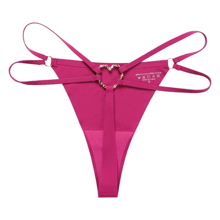 Seamless Thong Women Underwear Metal Ring Elegant Sexy Girl T Panties Large Size Cotton Solid Color Breathable Female Underpanty Panties Comfort Undergarments
Seamless Thong Women Underwear Metal Ring Elegant Sexy Girl T Panties Large Size Cotton Solid Color Breathable Female Underpanty Panties Comfort Undergarments