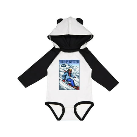 Inktastic Life is Better in The Slopes Gift Baby Boy or Baby Girl Long Sleeve Bodysuit
Inktastic Life is Better in The Slopes Gift Baby Boy or Baby Girl Long Sleeve Bodysuit