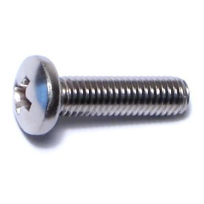 #10-32 x 3/4 18-8 Stainless Steel Fine Thread Phillips Pan Head Machine Screws MSPSS-215
#10-32 x 3/4 18-8 Stainless Steel Fine Thread Phillips Pan Head Machine Screws MSPSS-215