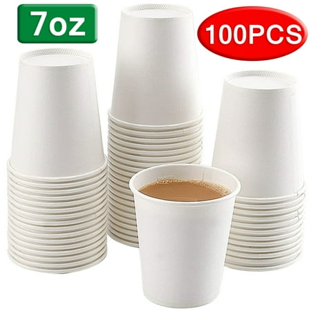 100Pcs White Paper Cups 7oz Small Disposable Bathroom Espresso Mouthwash Cups for Camping Picnic BBQ
100Pcs White Paper Cups 7oz Small Disposable Bathroom Espresso Mouthwash Cups for Camping Picnic BBQ