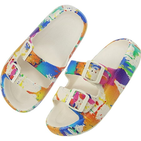 I FAMURAY Women Men Pillow Sandals Thick Sole Adjustable Buckles EVA Cloud Slides Slippers
I FAMURAY Women Men Pillow Sandals Thick Sole Adjustable Buckles EVA Cloud Slides Slippers