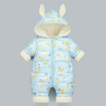 Qazqa Toddler Boys Girls Long Sleeve Winter Cartoon Rabbit Ears Zipper Hooded Jumpsuit Romper Coat
Qazqa Toddler Boys Girls Long Sleeve Winter Cartoon Rabbit Ears Zipper Hooded Jumpsuit Romper Coat