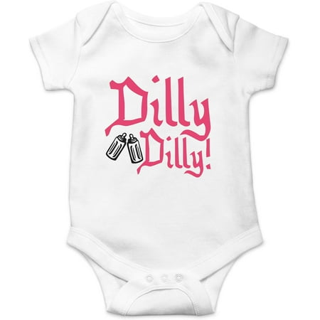 Dilly Dilly - Drinking With Daddy - Cheers With My Family - Cute One-Piece Infant Baby Bodysuit
Dilly Dilly - Drinking With Daddy - Cheers With My Family - Cute One-Piece Infant Baby Bodysuit
