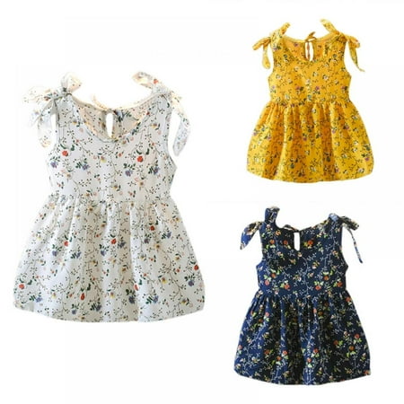 Baby Girls Floral Strap Sundress Summer Casual Cotton Kids Toddler Sleeveless Pageant Dress for Girls 1-4T ECHENOR
Baby Girls Floral Strap Sundress Summer Casual Cotton Kids Toddler Sleeveless Pageant Dress for Girls 1-4T ECHENOR