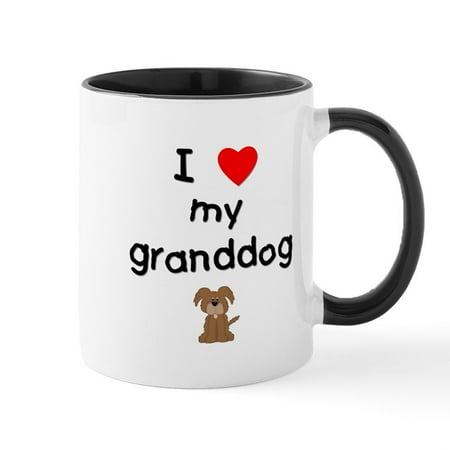 CafePress - I Love My Granddog (3) Mug - 11 oz Ceramic Mug - Novelty Coffee Tea Cup
CafePress - I Love My Granddog (3) Mug - 11 oz Ceramic Mug - Novelty Coffee Tea Cup