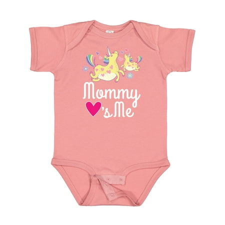 Inktastic Unicorn Mommy Loves Me Girls Gift Baby Girl Bodysuit