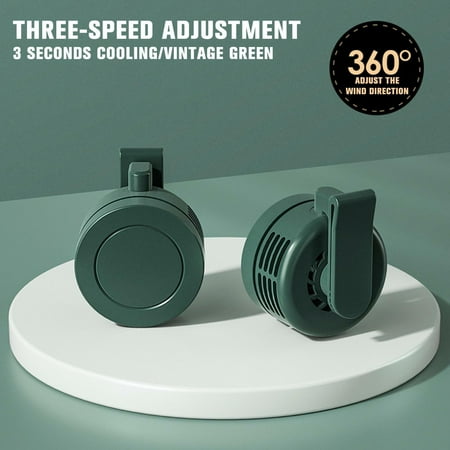 Portable Personal Clip on Waist Fan 900mAh Rechargeable Battery 3 Strong Speeds Desk Small Fan Hand Free Belt Fan
Portable Personal Clip on Waist Fan 900mAh Rechargeable Battery 3 Strong Speeds Desk Small Fan Hand Free Belt Fan