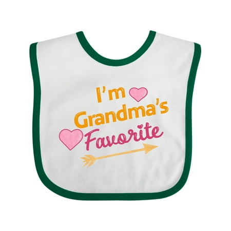 Inktastic I m Grandma s Favorite with Arrow and Hearts in Pink Gift Baby Boy or Baby Girl Bib
Inktastic I m Grandma s Favorite with Arrow and Hearts in Pink Gift Baby Boy or Baby Girl Bib
