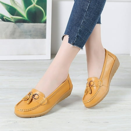 Moccasin Flat Shoes For Women Soft Sole Casual Sandal Leather Breathable Comfortable Shoes
Moccasin Flat Shoes For Women Soft Sole Casual Sandal Leather Breathable Comfortable Shoes