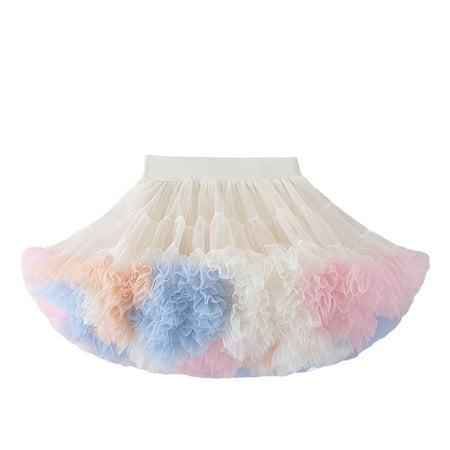 DeHolifer Baby Girls Tutu Skirt Toddler Tutu Dress Infant Multi Color Breathable Tulle Skirt Dress Princess Party Dress Gift for Baby Girls White M
DeHolifer Baby Girls Tutu Skirt Toddler Tutu Dress Infant Multi Color Breathable Tulle Skirt Dress Princess Party Dress Gift for Baby Girls White M