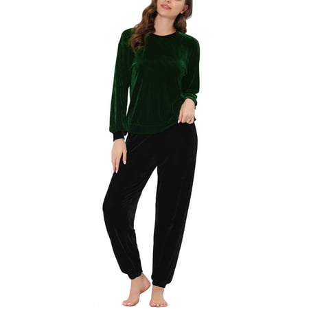 Unique Bargains Women s Velvet Long Sleeve Warm Top and Pants Pajamas Sleepwear Sets
Unique Bargains Women s Velvet Long Sleeve Warm Top and Pants Pajamas Sleepwear Sets