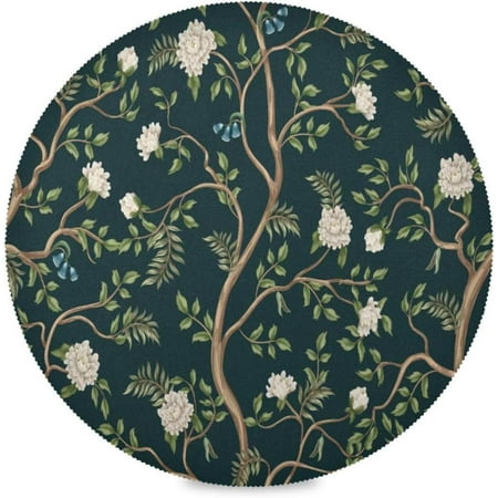 Hyjoy Floral Pattern Round Placemats Set of 1 Table Mats for Kitchen Washable Non-Slip Place Mats Heat Resistant Place Mats for Kitchen Dining Table Decoration
Hyjoy Floral Pattern Round Placemats Set of 1 Table Mats for Kitchen Washable Non-Slip Place Mats Heat Resistant Place Mats for Kitchen Dining Table Decoration